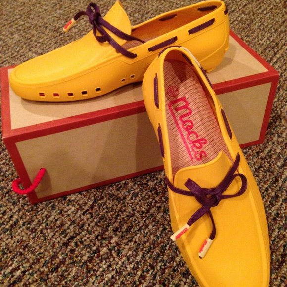 MENS MOCKS MOCKLITE DRIVER MOCCASIN LOAFER YELLOW main image 5